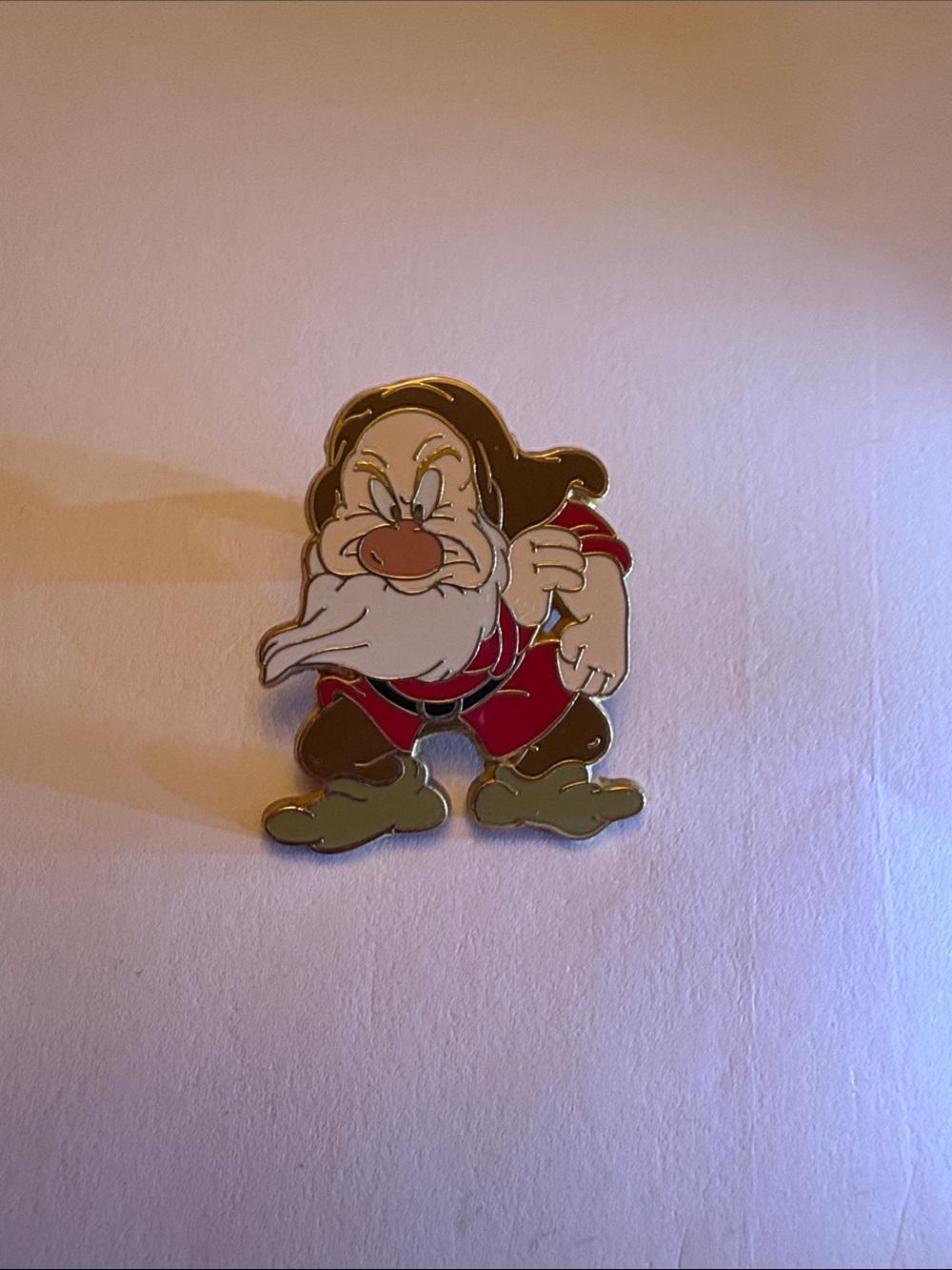 Grumpy Disney Collector Pin